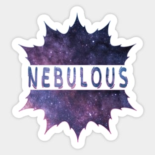 Nebulous Galaxy Sticker